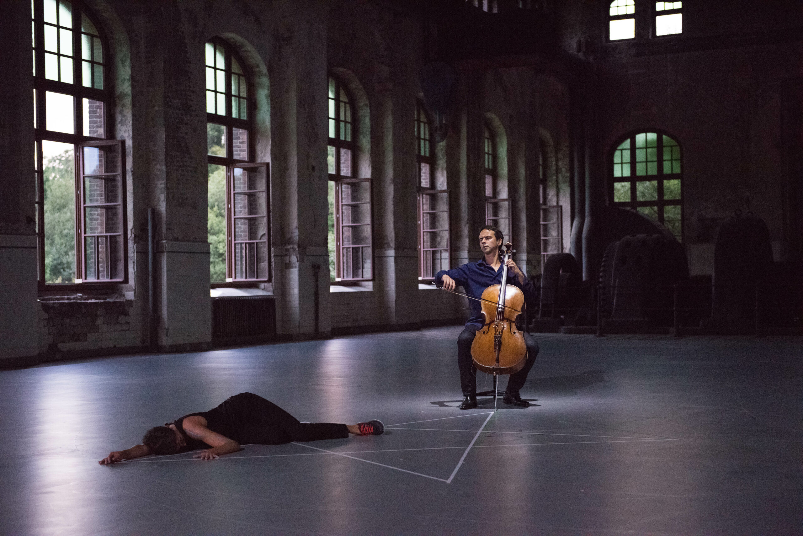 Die famose Marie Goudot mit Cellist Jean-Guihen Queyras