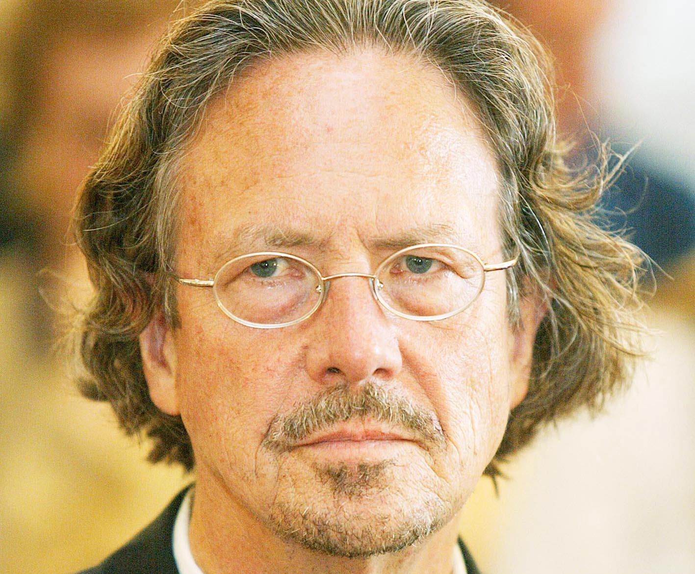Peter Handke 2003 bei der Verleihung der Ehrendoktorwürde an der Universität Salzburg