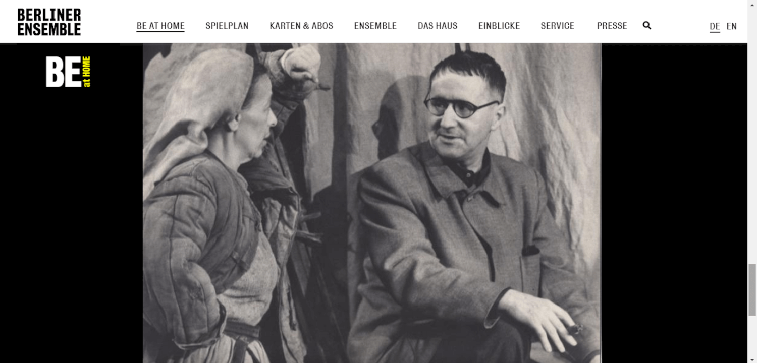 Helene Weigel, Bertolt Brecht