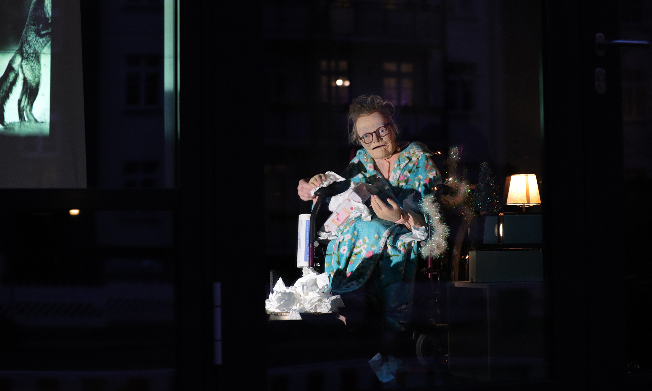 Am 11. Dezember saß eine alte Dame im Fenster, bewegt von Richard Baborka und Leonhard Schubert