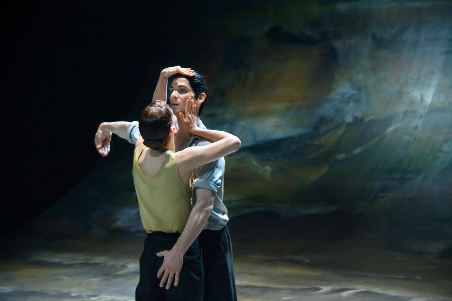 Sandra Bourdais und Maurus Gauthier in Marco Goeckes „Der Liebhaber“