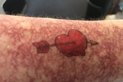 Tattoo auf Unterarm
