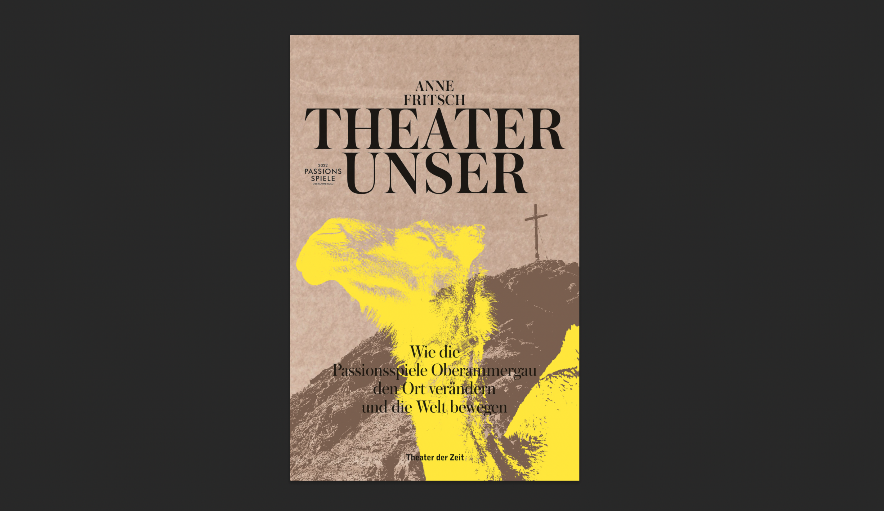 Cover „Theater unser“, Theater der Zeit
