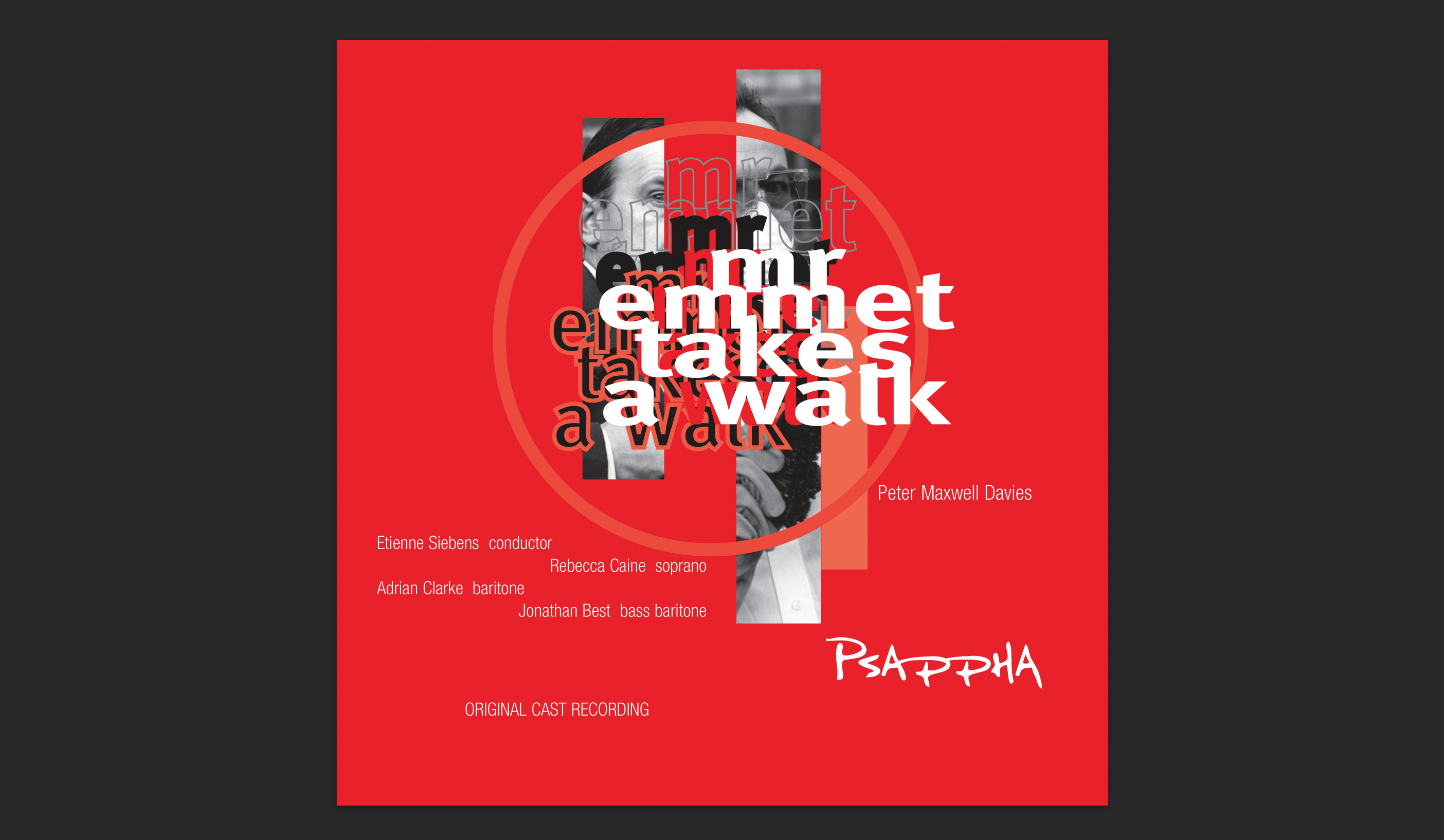 Cover „Mr. Emmet Takes a Walk“, PsaCD1002