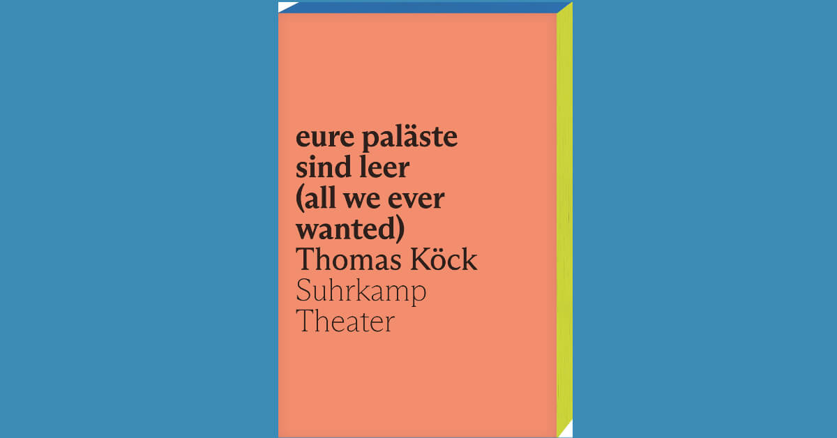 Cover von "eure paläste sind leer"