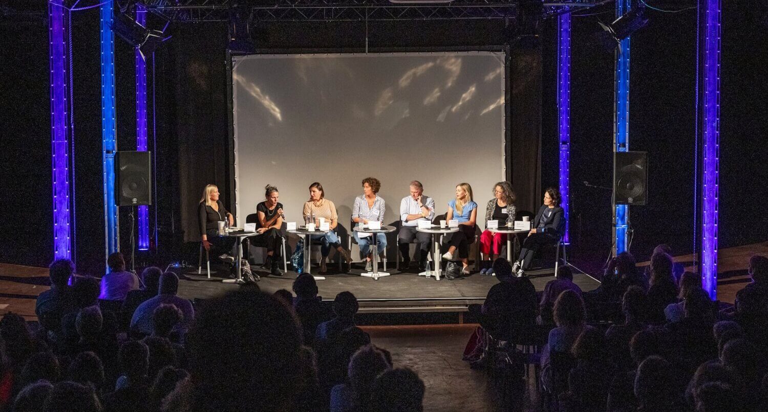 Podiumsdiskussion in Leipzig