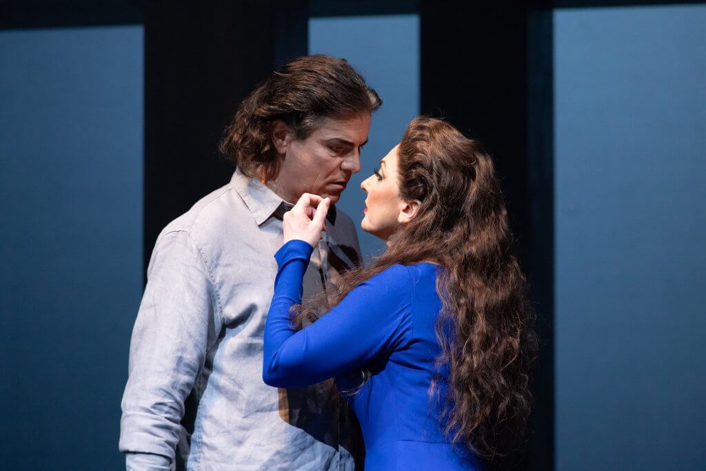 Tilmann Unger (Tristan) und KS Iordanka Derilova (Isolde)