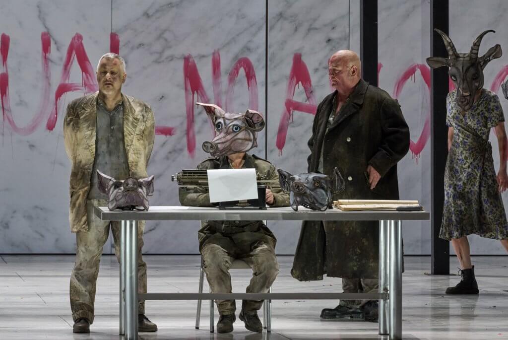 Animal Farm Wiener Staatsoper Squealer Snowball Napoleon