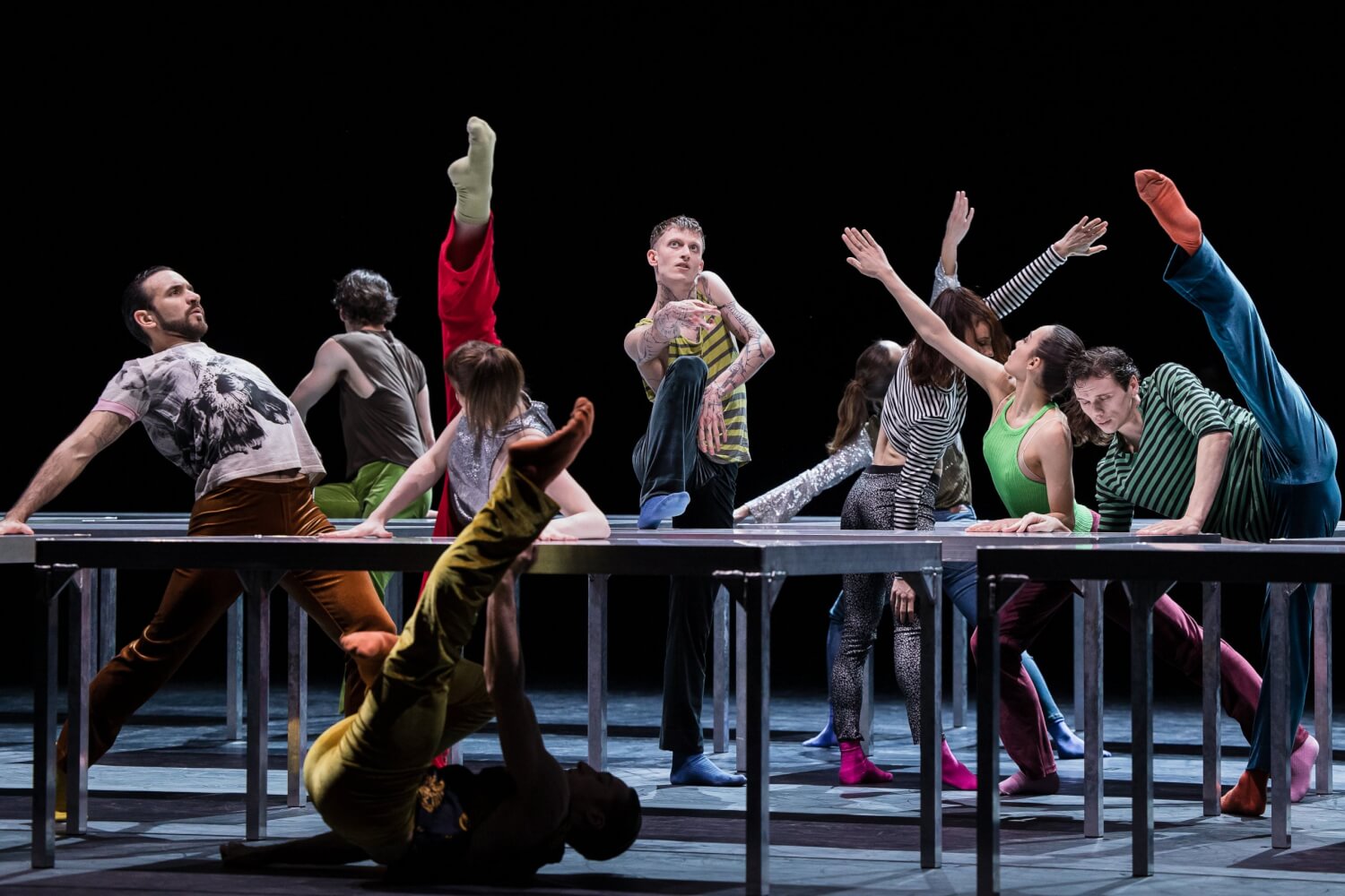 William Forsythe Staatsballett Berlin Approximate Sonata 2016 / One Flat Thing, reproduced / Blake Works I