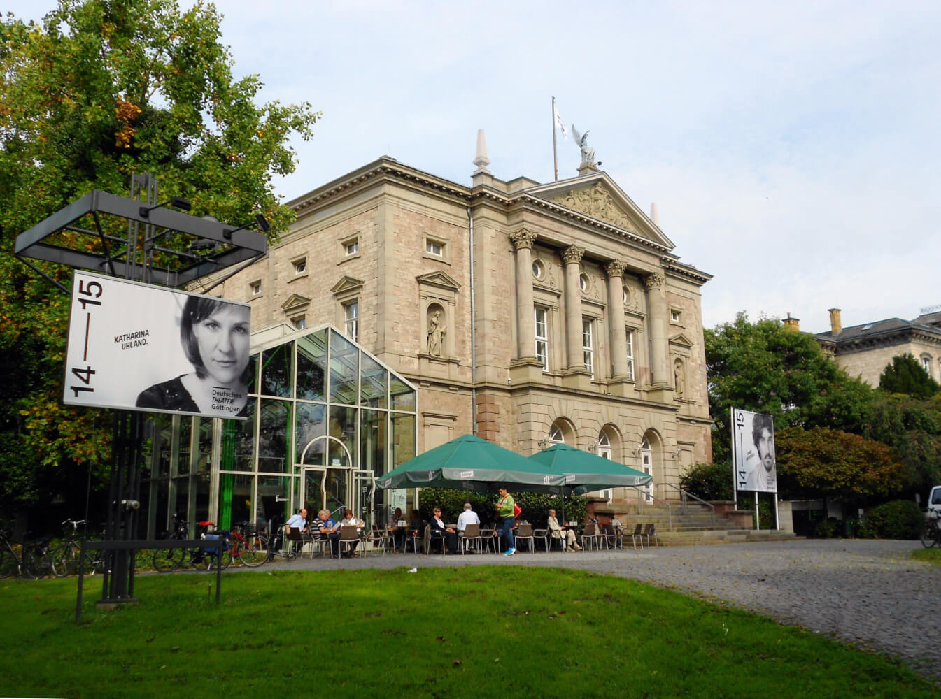 Deutsches Theater Göttingen Die Außenansicht des Deutschen Theater Göttingen
