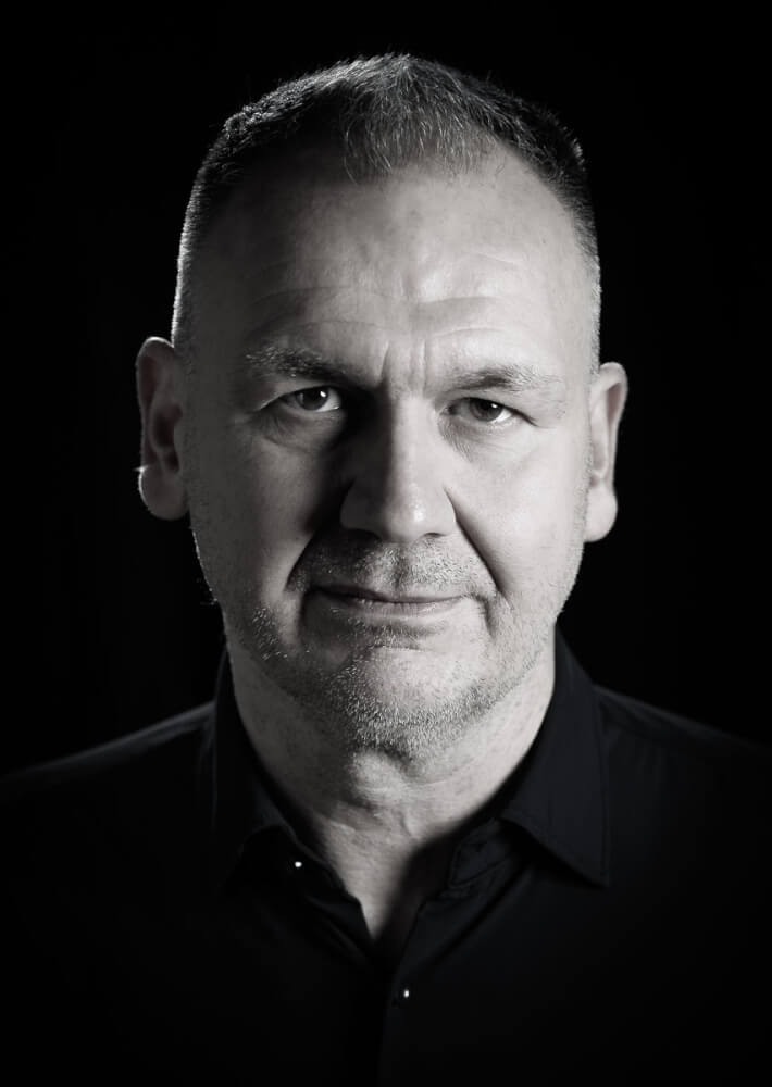 Man sieht Christian Fischer, Geschäftsführer des Harztheaters