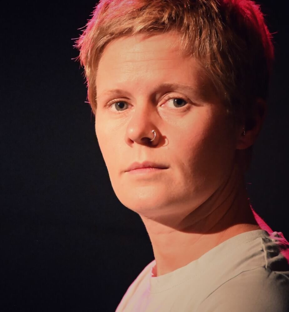 Zu sehen ist Constanze Dürmeier, künstlerische Leiterin des Theater Wasserburg