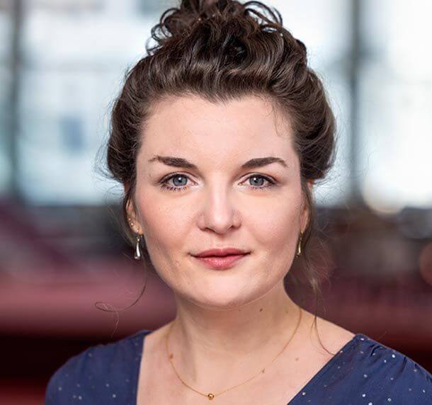 Man sieht Sophie Püschel, Leiterin Schauspiel Theater Heilbronn
