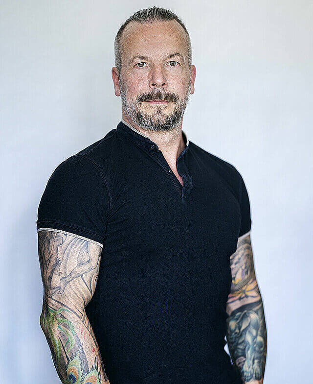 Man sieht Guido Markowitz, Ballettdirektor Theater Pforzheim