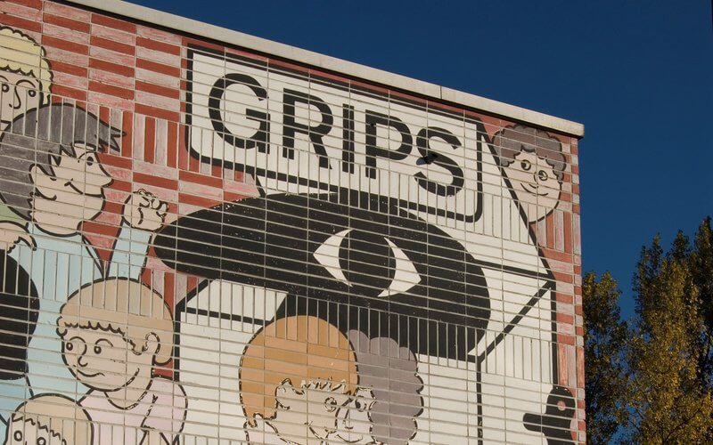 GRIPS Theater Berlin_c_Jan Schenk_picturex.net Zu sehen ist die Fassade des GRIPS Theater in Berlin