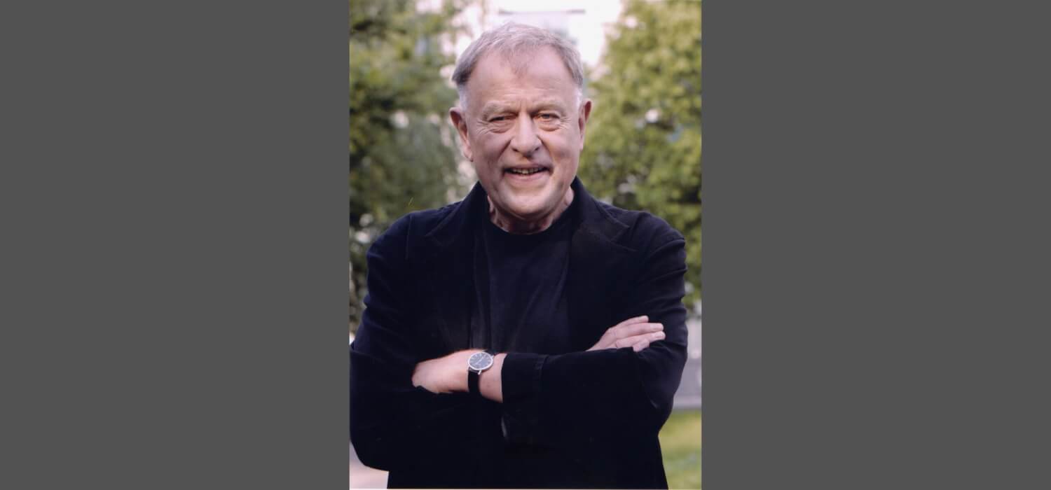 Zu sehen ist Theatermacher Claus Peymann