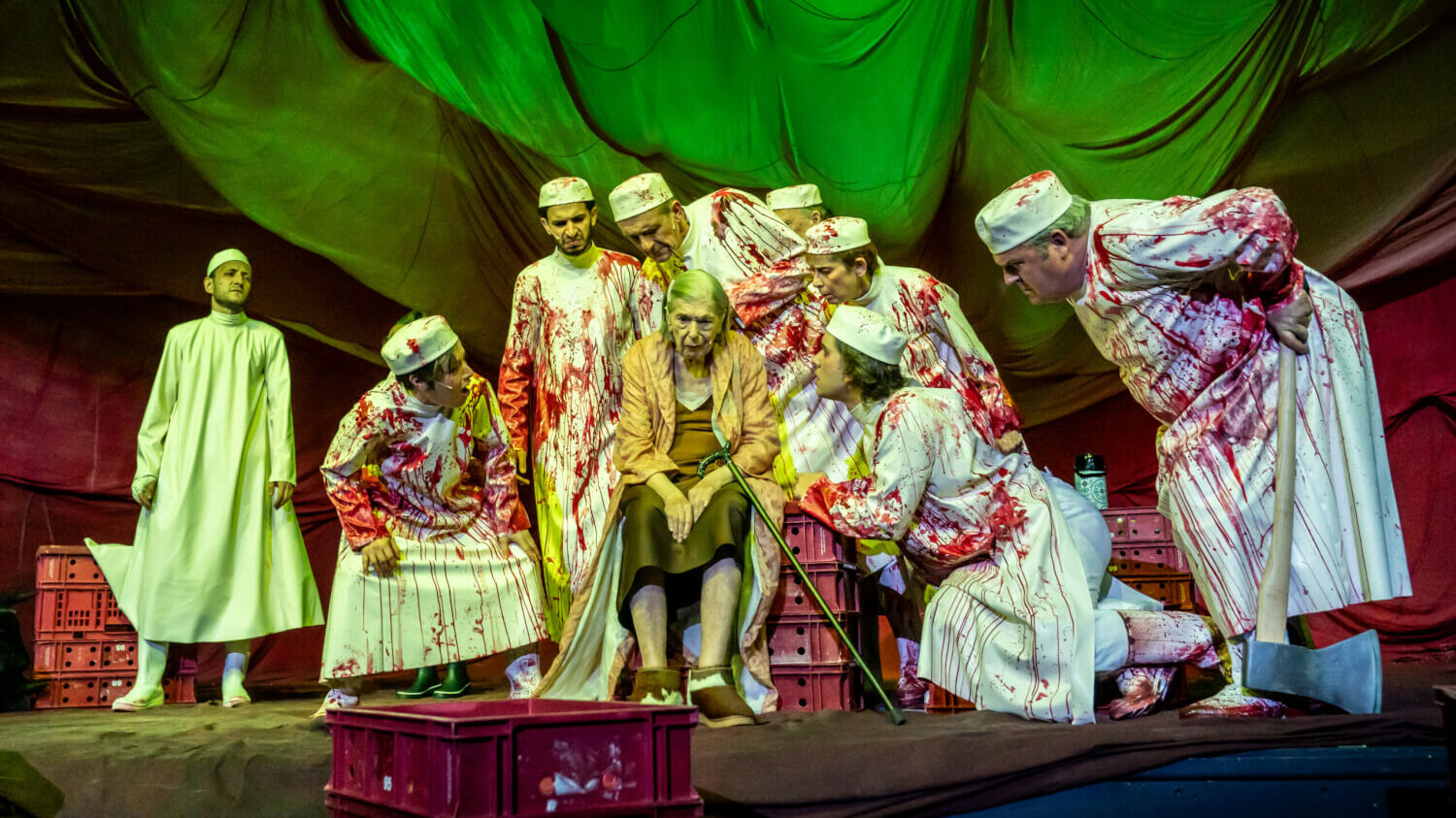 Das Ensemble in „Blösch“
