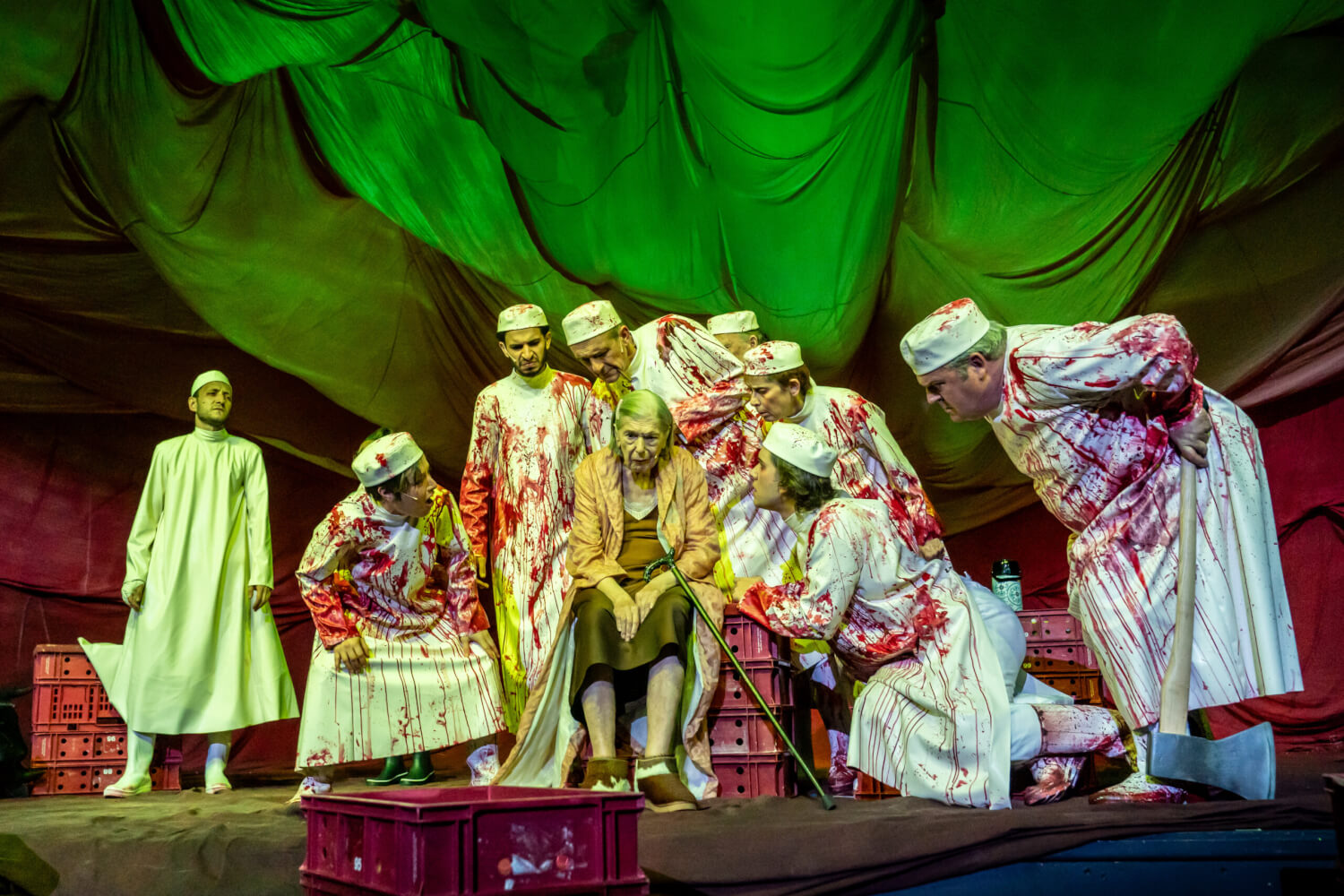 Das Ensemble in „Blösch“