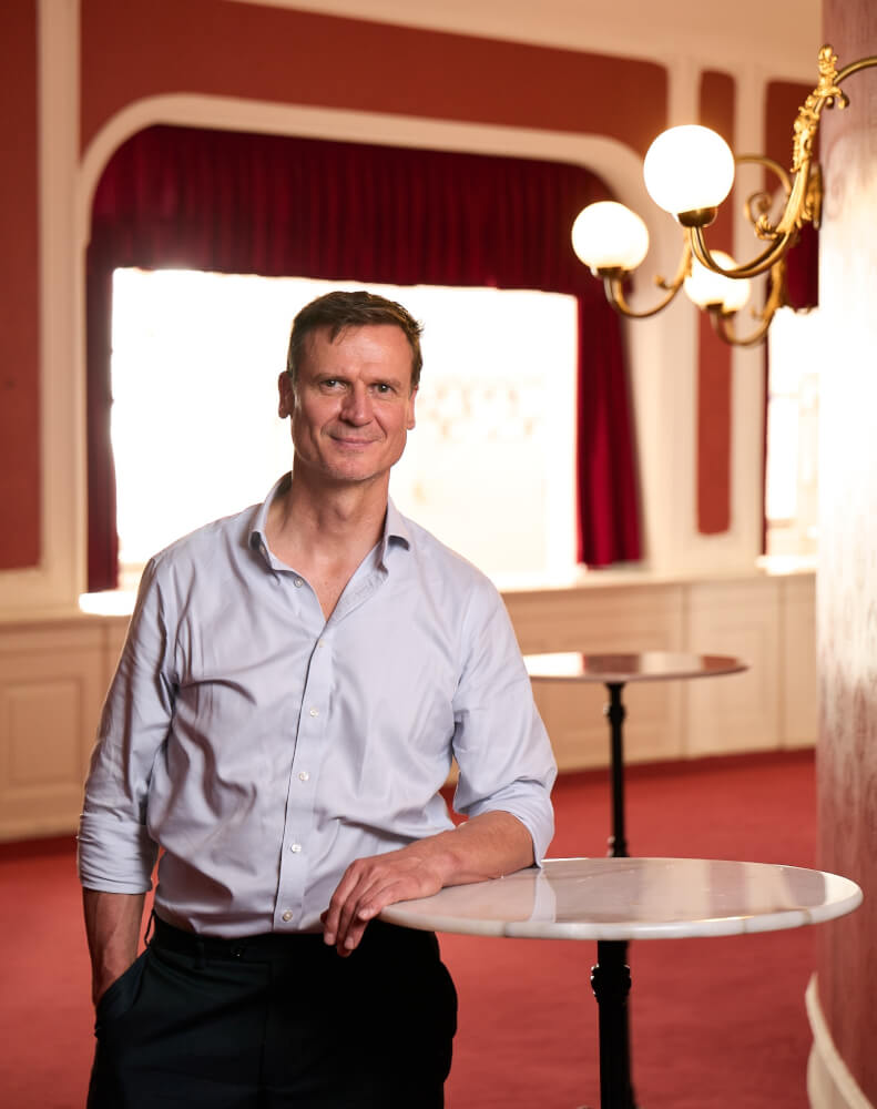 Zu sehen ist Friedrich Meyer, Kaufmännischer Geschäftsführer Deutsches Schauspielhaus Hamburg