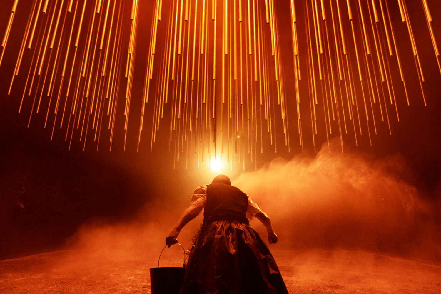 Pierre Bokma in „Das große Heft“ am Schauspielhaus Bochum.