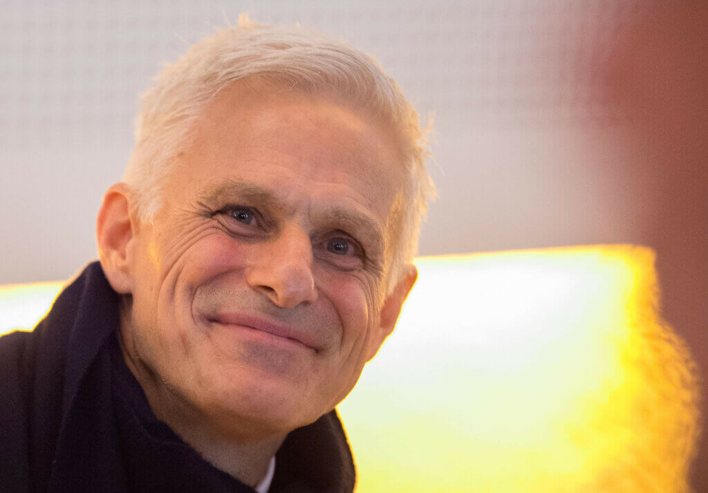 Porträt von Rainald Goetz.