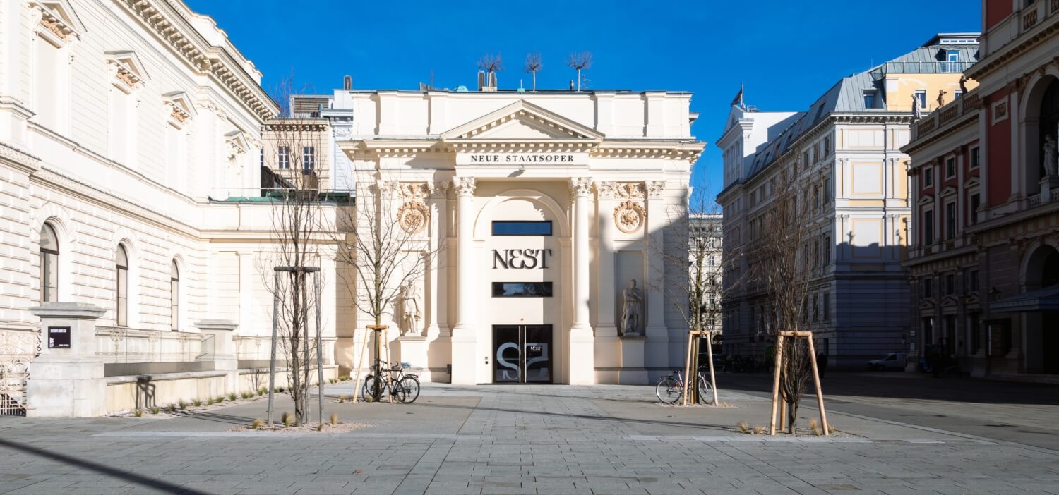 Das Gebäude der Wiener Staatsoper für junges Publikum, NEST.