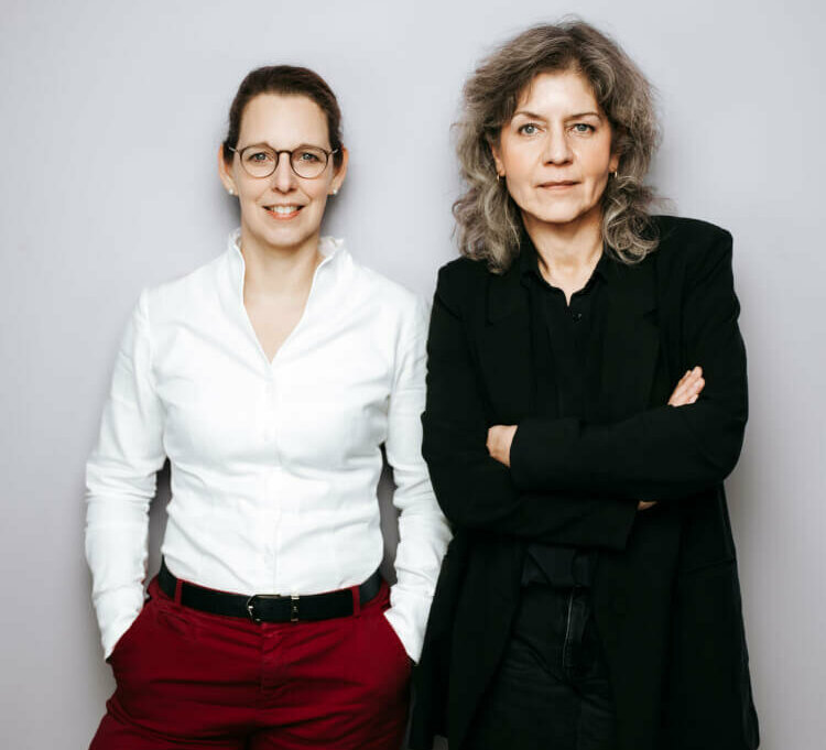 Sandra Hinz und Schirin Khodadadian
