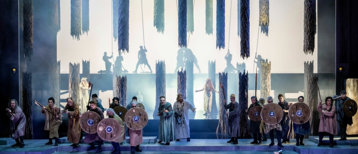 Ensembleszene aus dem 2. Akt der „Fritjof-Saga".