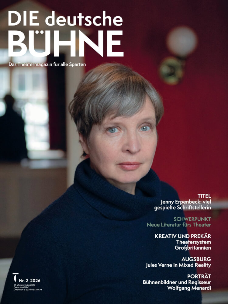 Das Cover des Heftes mit Jenny Erpenbeck
