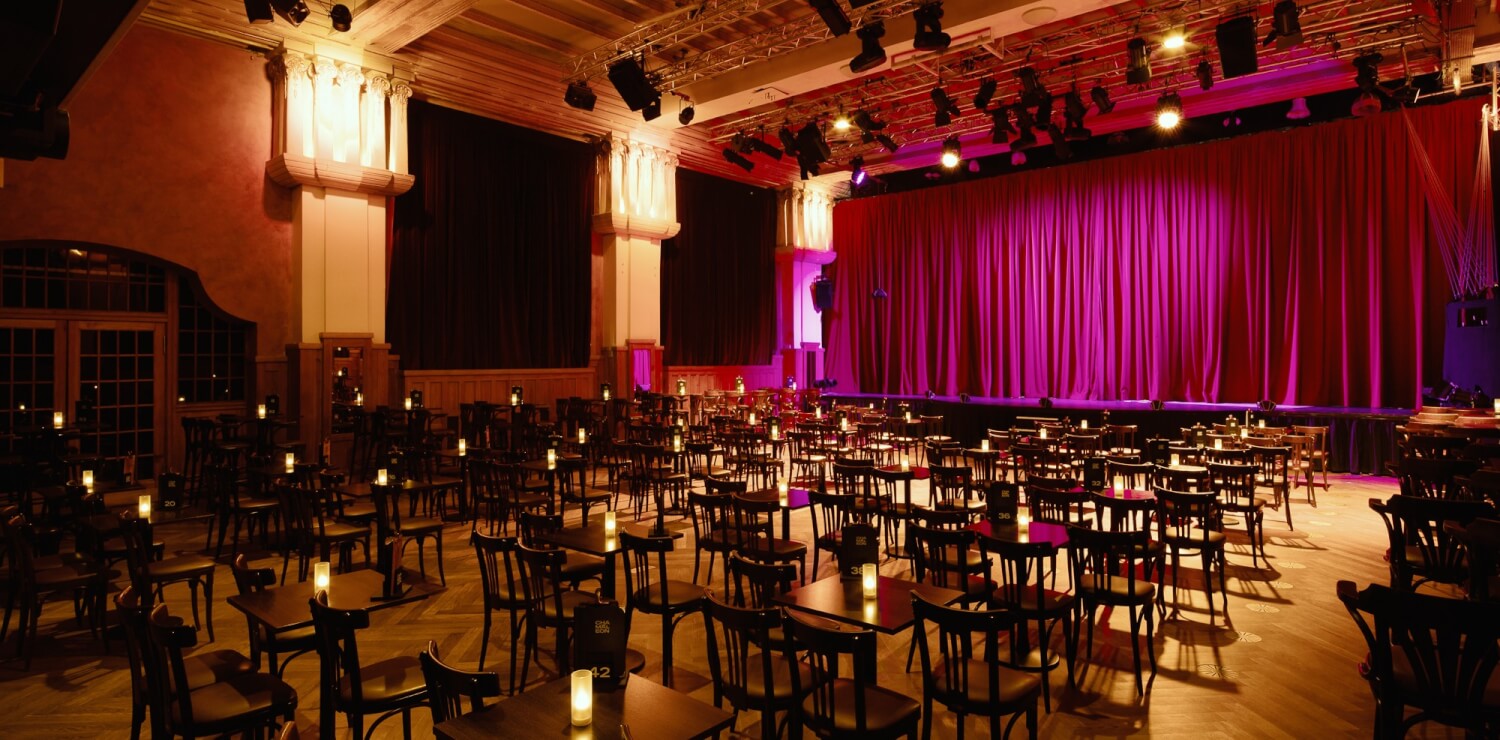 Saalansicht des Chamäleon Theater Berlin.