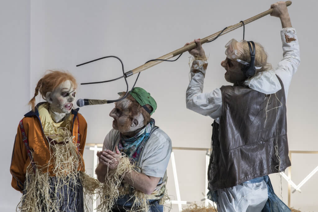 „Farm fatale“ von Philippe Quesne an den Münchner Kammerspielen.