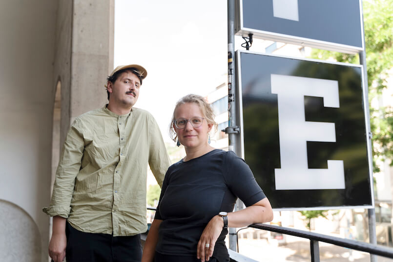 Porträt von Bastian Sistig und Ilona Schaal.