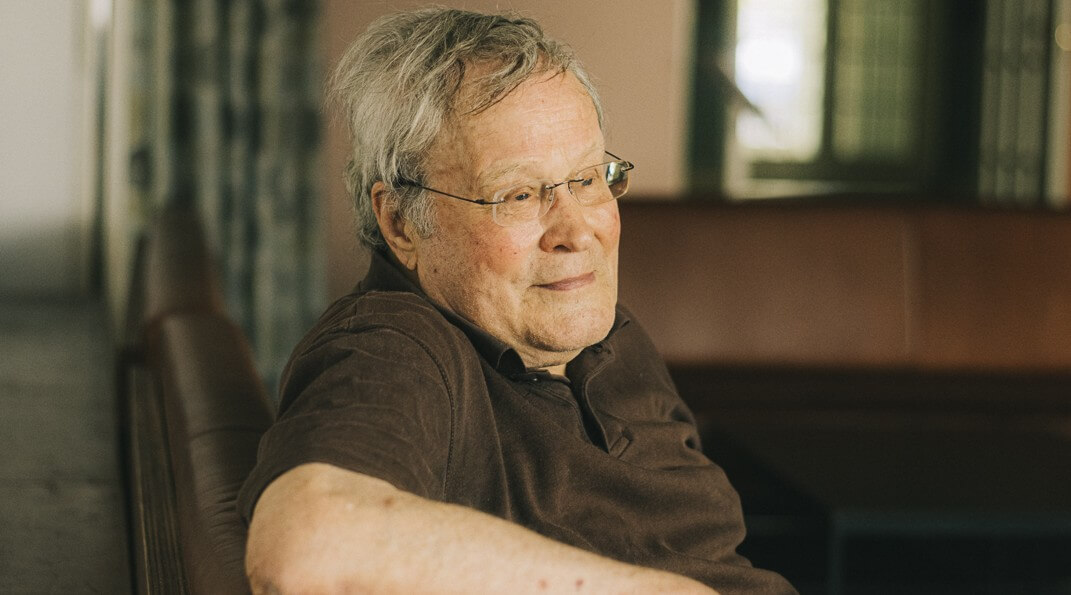 Schauspieler Markwart Müller-Elmau im Porträt.
