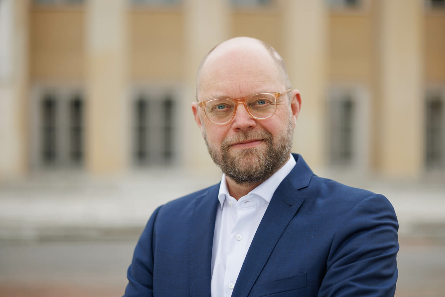 Porträt von Martin Heering, Kaufmännischer Direktor Hellerau Dresden.